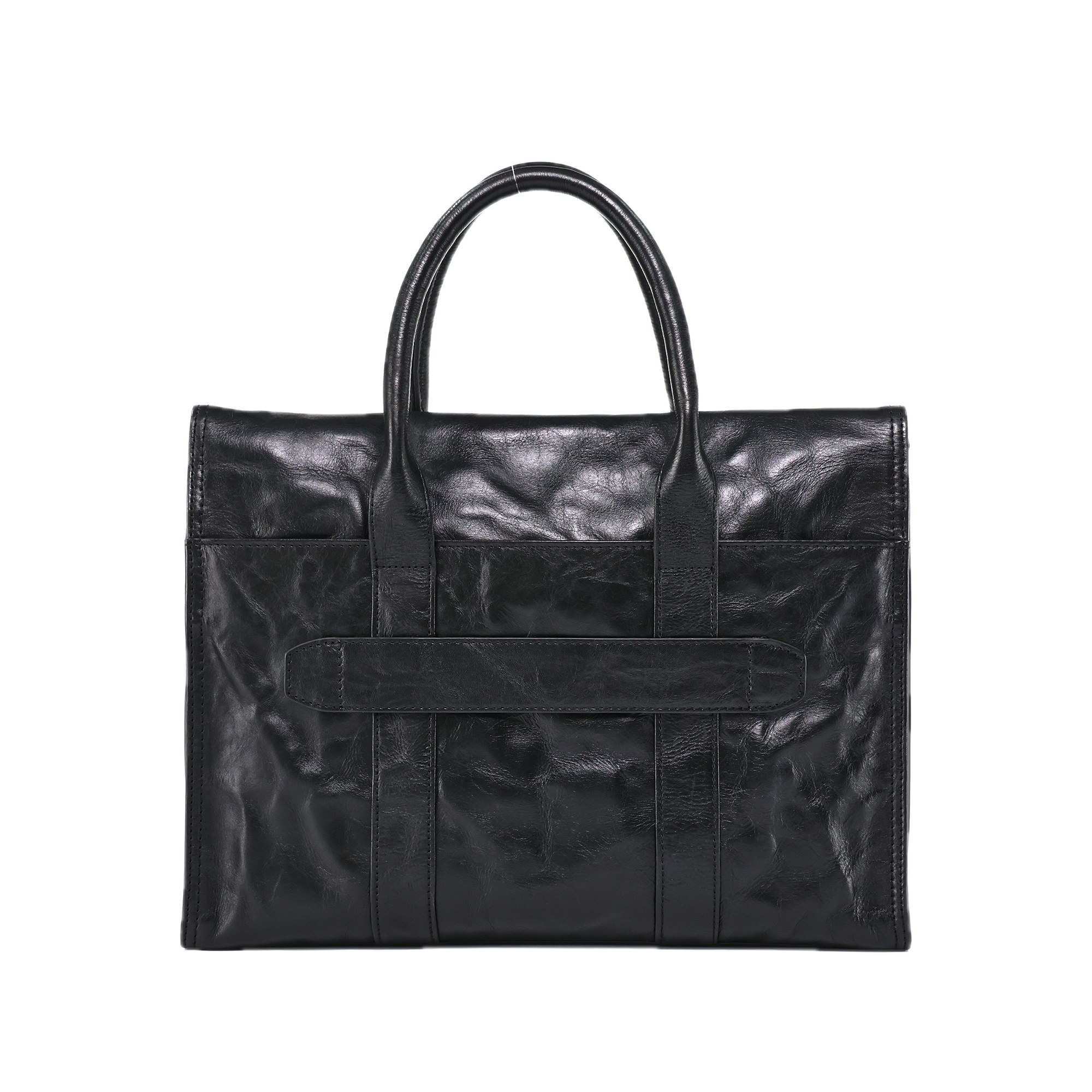 Refined Black Briefcase