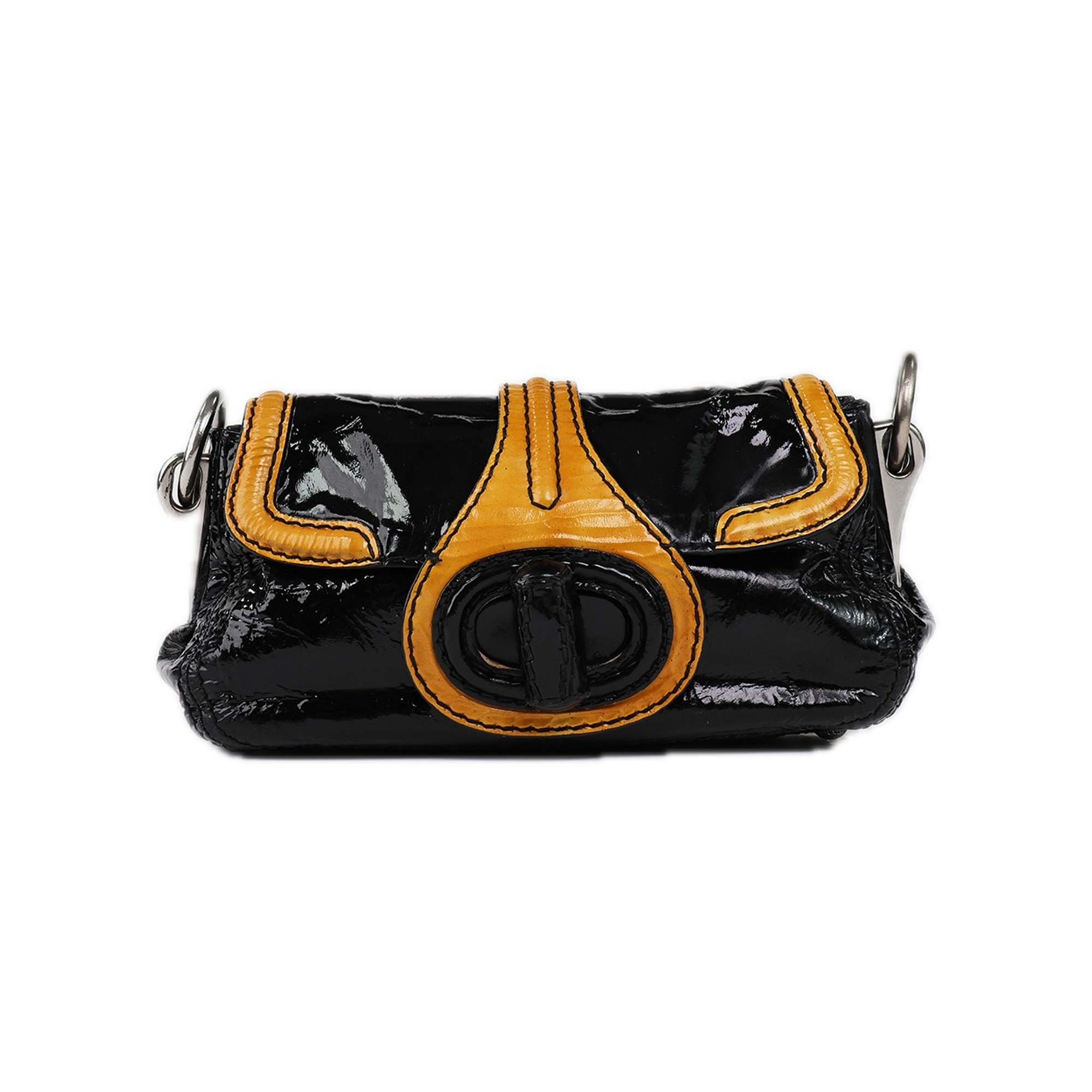 Compact Black Crossbody
