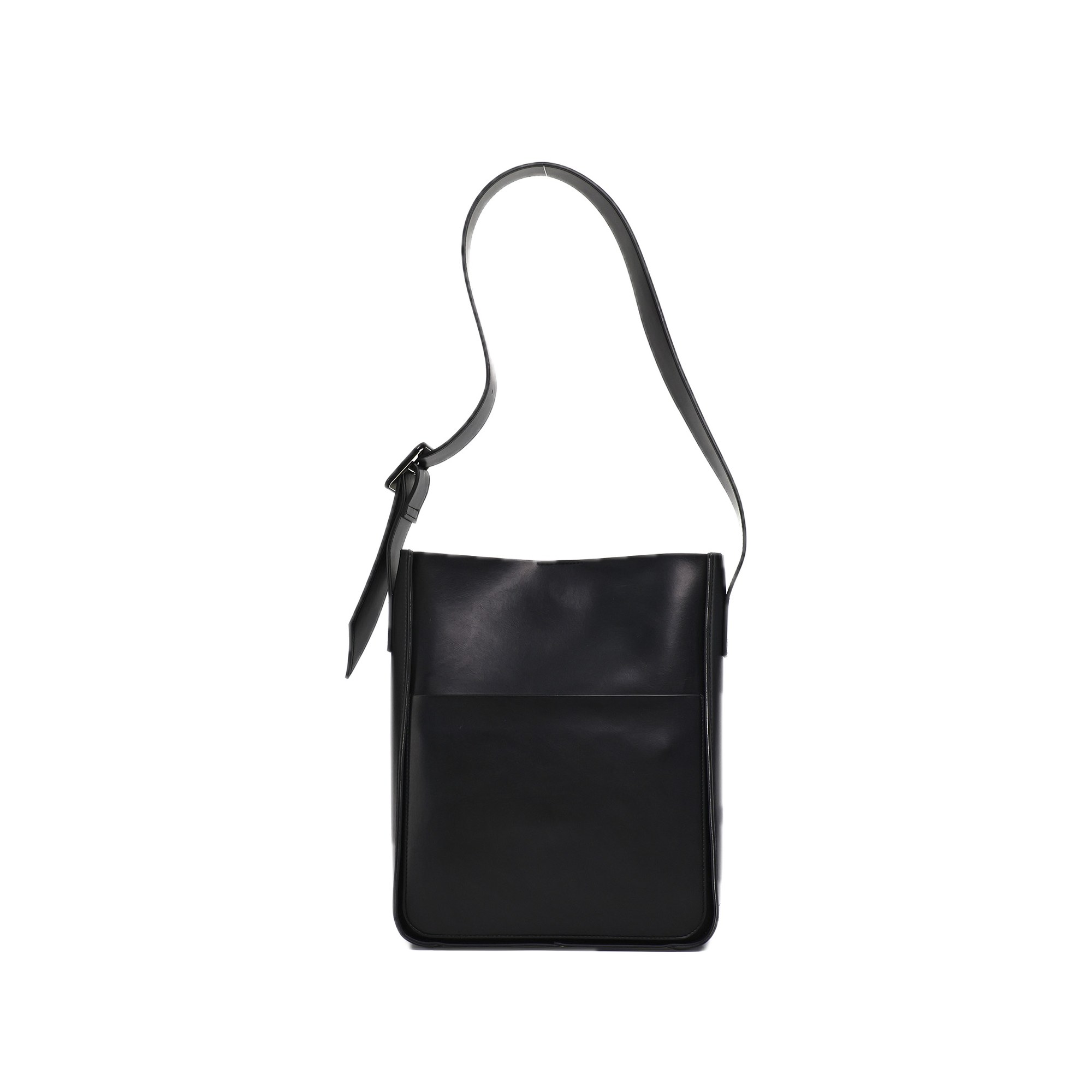 Zip-Top Black Crossbody
