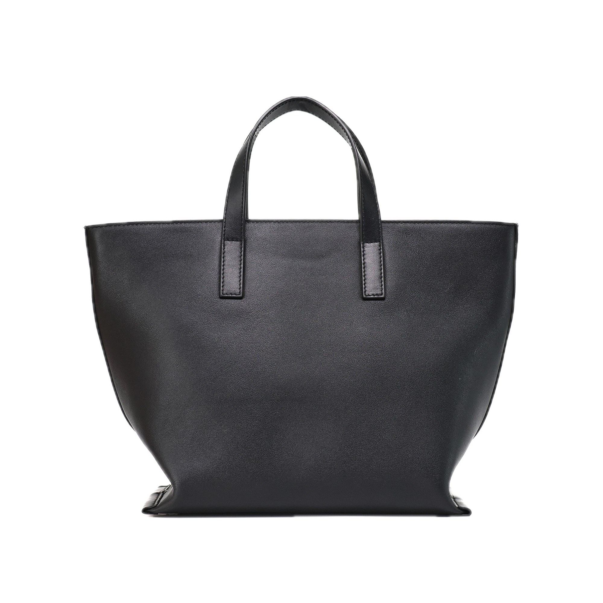 Top-Handle Black Handbag