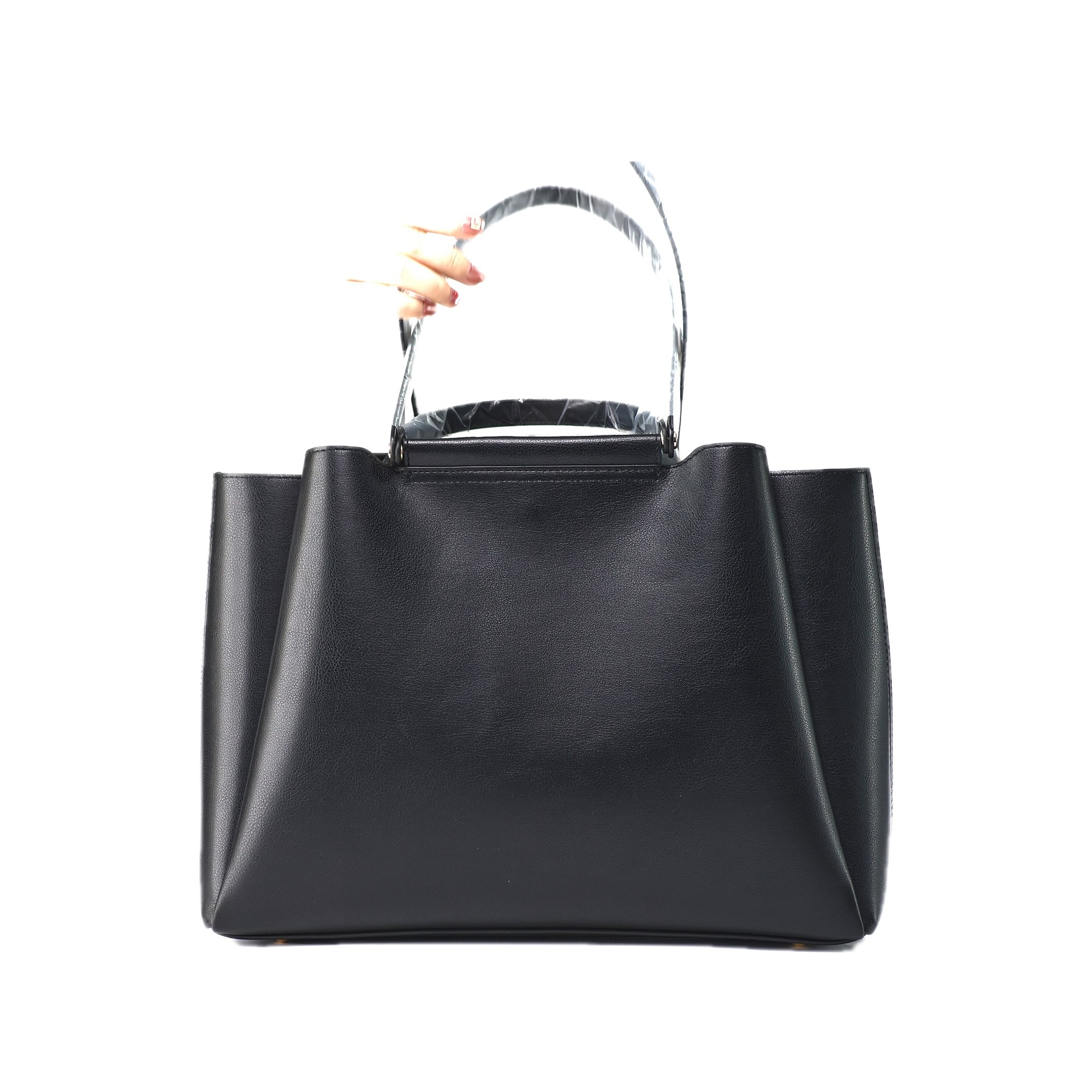 Slim Black Handbag