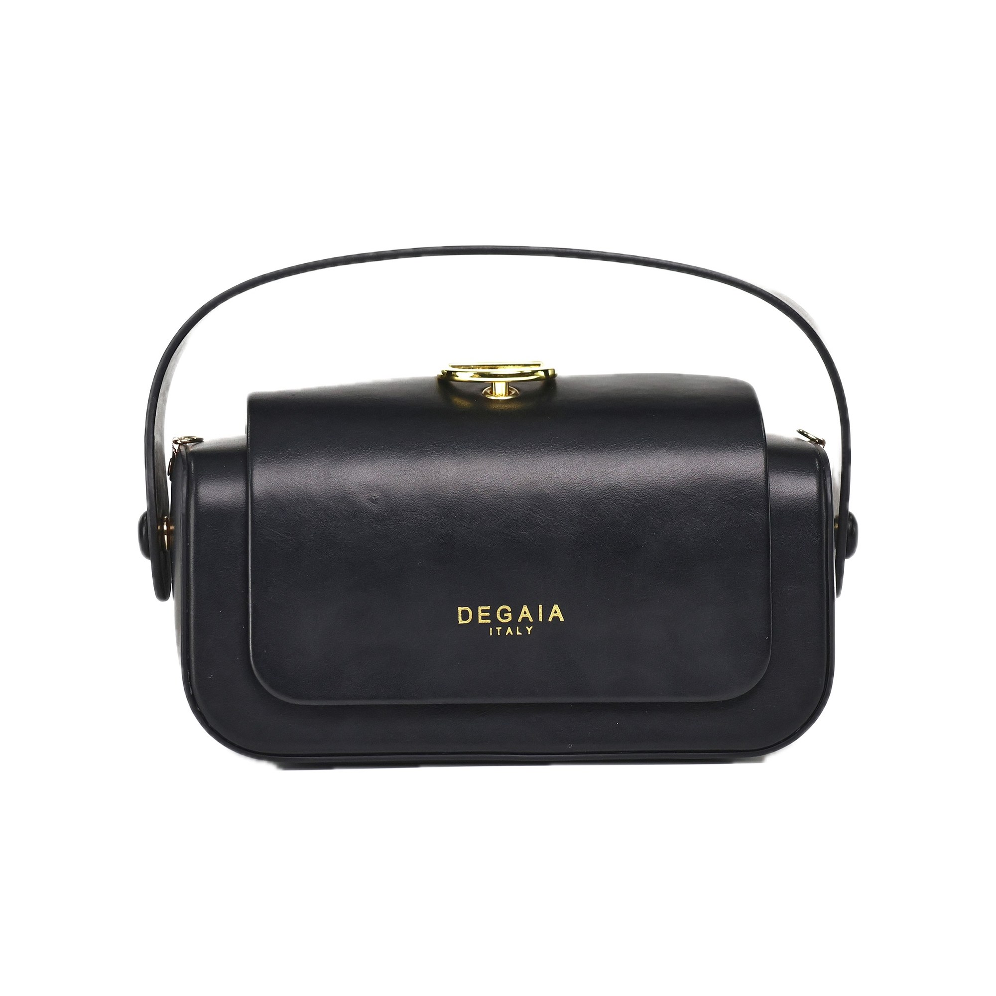 Boxy Black Handbag