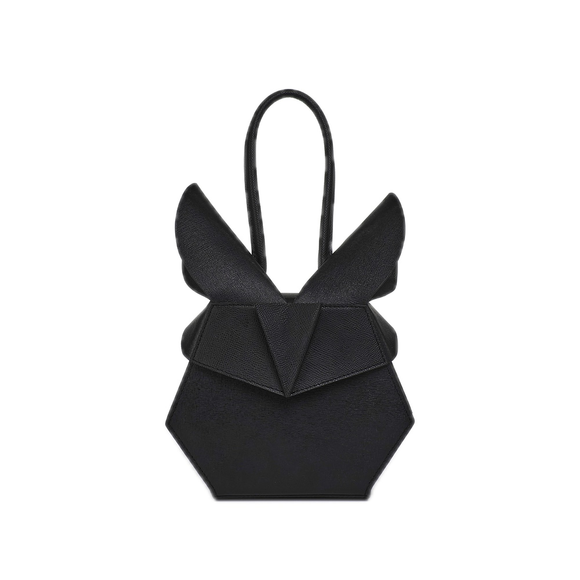 Compact Black Handbag