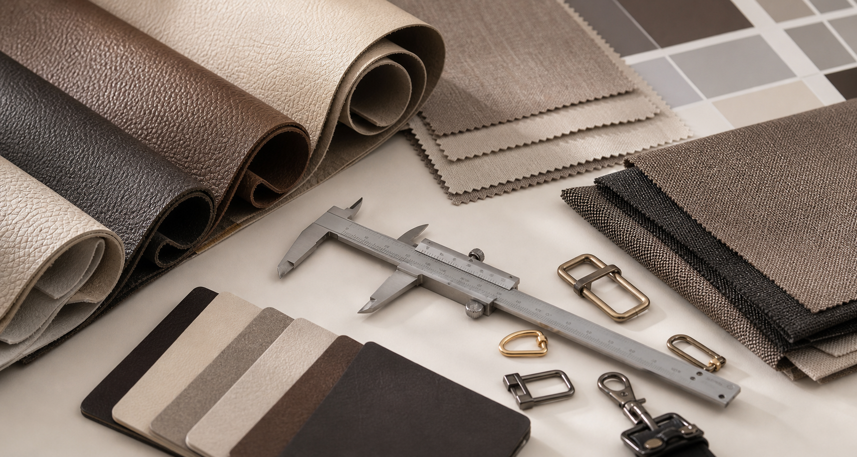 material direction planning for bags and accessories sampling