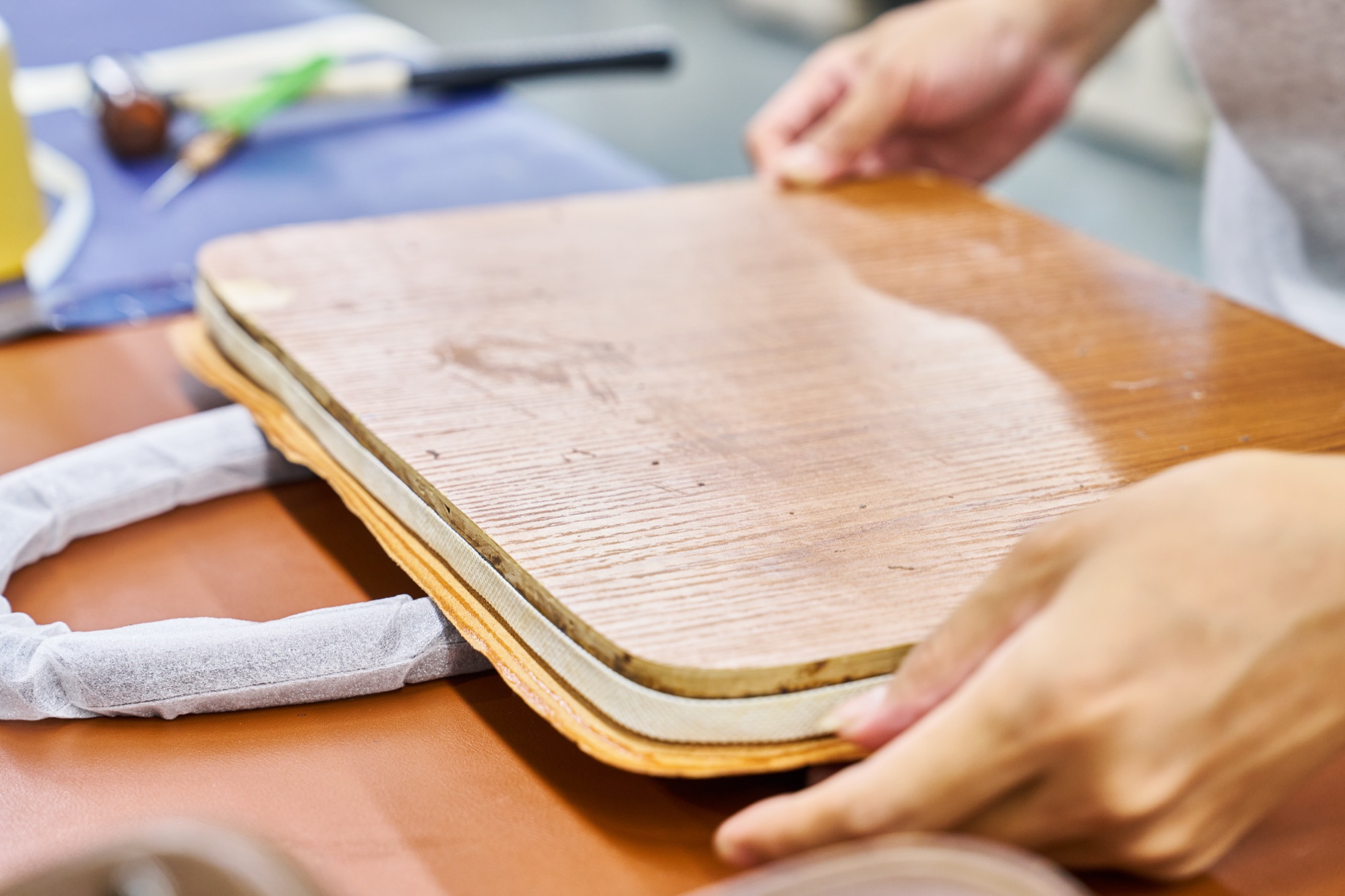Pattern and sample preparation detail